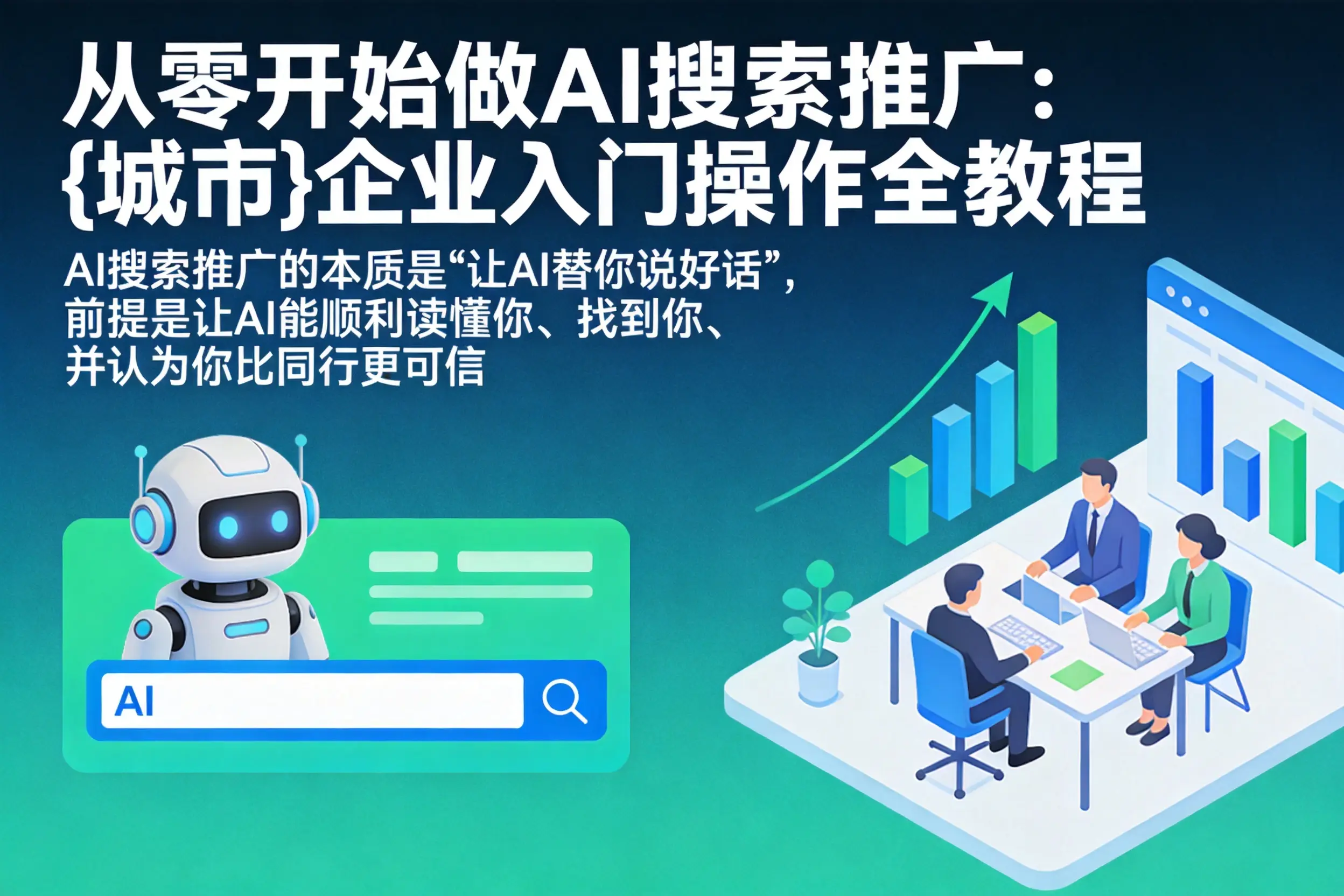 从零开始做AI搜索推广：策勒企业入门操作全教程
