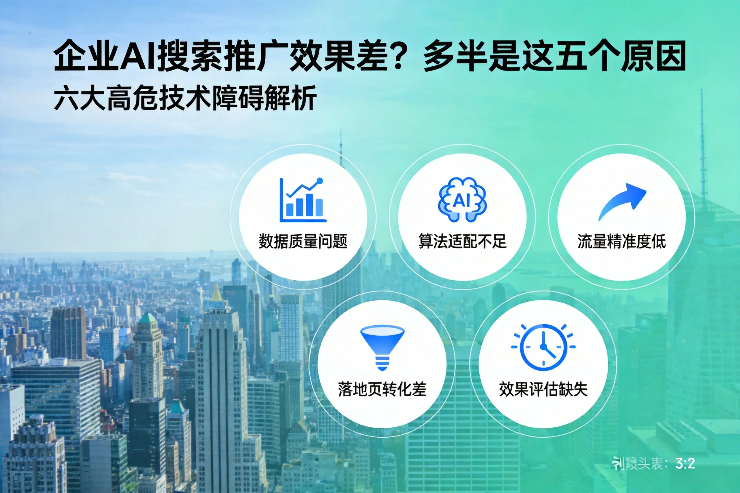 策勒企业AI搜索推广效果差？多半是这五个原因