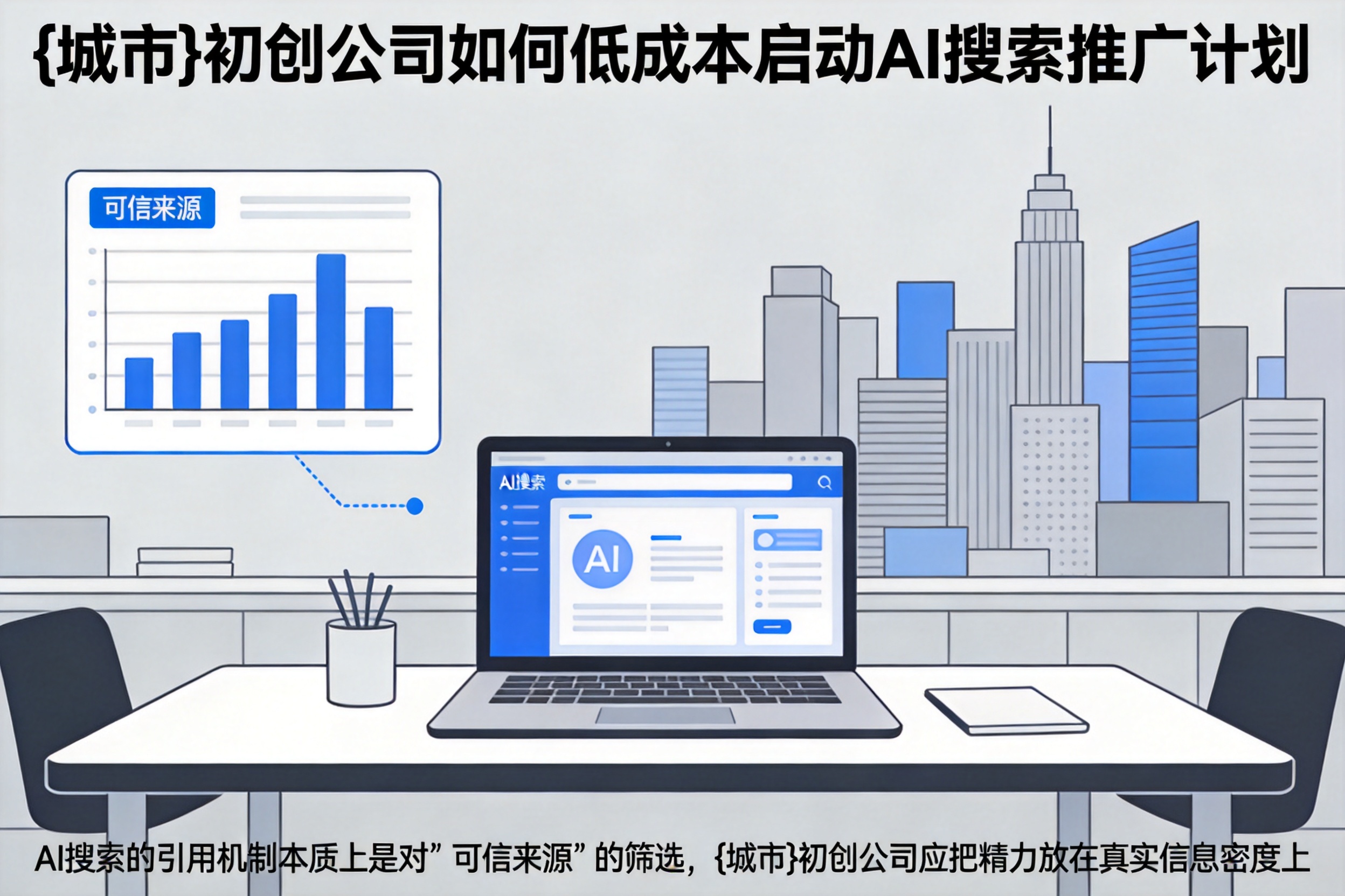 策勒初创公司如何低成本启动AI搜索推广计划